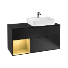 Тумба під раковину VILLEROY & BOCH FINION G142HFPD, чорний