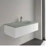 Умивальник накладний VILLEROY & BOCH ANTAO 4A76ABR8, 100x50см, з прихованим переливом, з отвором під змішувач, Ceramic Plus, зелений