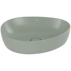 Умивальник на стільницю VILLEROY & BOCH ANTAO 4A7351R8, 51x40см, Ceramic Plus, зелений