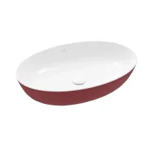 Умивальник на стільницю VILLEROY & BOCH ARTIS 419861BCS9, 610x410 мм, бордовий