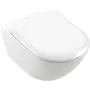 Унітаз VILLEROY & BOCH SUBWAY 3.0 4670T0RW, 37x56см CeramicPlus, білий матовий