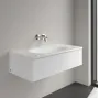 Умивальник накладний VILLEROY & BOCH ANTAO 4A76A3R1, 100x50см, без переливу, без отвору під змішувач, Ceramic Plus, білий глянсовий