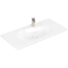 Умивальник накладний VILLEROY & BOCH ANTAO 4A76A2R1, 100x50см, без переливу, з отвором під змішувач, Ceramic Plus, білий глянсовий