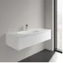 Умивальник накладний VILLEROY & BOCH ANTAO 4A77LBR1, 120x50см, з прихованим переливом, з отвором під змішувач, Ceramic Plus, білий глянсовий