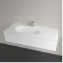 Умивальник накладний VILLEROY & BOCH ANTAO 4A77LBR1, 120x50см, з прихованим переливом, з отвором під змішувач, Ceramic Plus, білий глянсовий