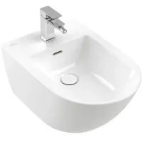Біде VILLEROY & BOCH SUBWAY 3.0 447000R1, 37,5x56см CeramicPlus, білий глянсовий