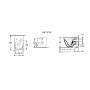 Унітаз VILLEROY & BOCH SUBWAY 3.0 4671T0T2, 37x60см AntiBac CeramicPlus, білий глянсовий