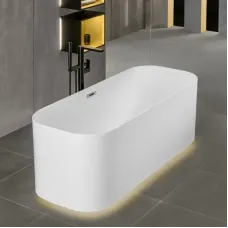 Ванна кварилова VILLEROY &amp; BOCH FINION UBQ177FIN7N100V401, з наповненням через перелив, білий глянсовий