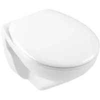 Унітаз VILLEROY & BOCH O.NOVO 7667R001, з відкритим змивним краєм із DirectFlush, білий глянсовий
