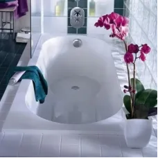 Ванна кварилова VILLEROY &amp; BOCH LIBRA UBQ170LIB2V-01, 170x75, білий