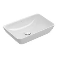 Умивальник на стільницю VILLEROY & BOCH VENTICELLO 411355RW, CeramicPlus 55x36, білий