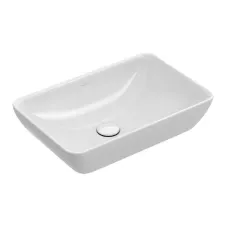 Умивальник на стільницю VILLEROY & BOCH VENTICELLO 411355RW, CeramicPlus 55x36, білий