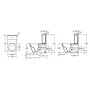 Унітаз VILLEROY & BOCH ARCHITECTURA 5691R001, Rimless 370x700, білий