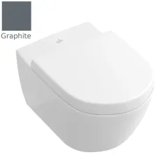 Унітаз підвісний VILLEROY & BOCH SUBWAY 2.0 5614R0i4, CeramicPlus DirectFlush,