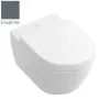 Унітаз підвісний VILLEROY & BOCH SUBWAY 2.0 5614R0i4, CeramicPlus DirectFlush,