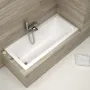 Ванна акрилова DURAVIT STARCK 700050000000000, 180х90 зі зливом-переливом