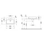Умивальник на стільницю DURAVIT VERO AIR 2352600000, 60х47