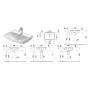 Умивальник підвісний DURAVIT D-NEO 2366600000, 60