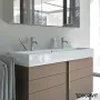 Умивальник підвісний DURAVIT VERO AIR 2350100043, 100 см на 2 змішувачі