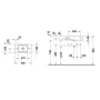 Умивальник підвісний DURAVIT VERO AIR 0724500009, 50х25 см