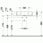 Умивальник підвісний DURAVIT VERO AIR 2350600027, 60Х47