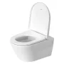 Унітаз підвісний DURAVIT D-NEO 45770900A1, з кришкою