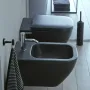 Унітаз безободковий DURAVIT HAPPY D.2 2222098900, Rimless, чорний матовий