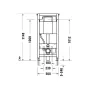 Інсталяція DURAVIT DURASYSTEM INSTALLATIONSELEM. WD1011000000, для підвісного унітазу