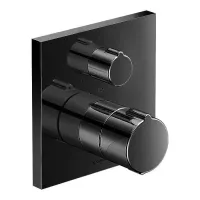 Термостат для душу прихованого монтажу DURAVIT C.1 C14200015046, чорний матовий