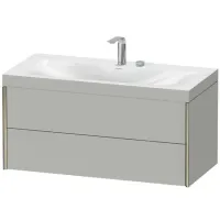 Тумба підвісна з умивальником DURAVIT XVIU XV4616EB284C, 1000x480x503 мм