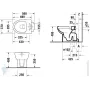Унітаз підлоговий DURAVIT DURAVIT NO.1 2184010000, Rimless Basic