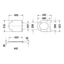 Кришка для унітазу DURAVIT DURAVIT NO.1 0020790000, Basic