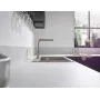 Змішувач для кухонної мийки з висувним душем HANSGROHE TALIS M54 72809800, нержавіюча сталь