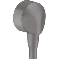 Шлангове під'єднання без клапана зворотного струму води HANSGROHE FIXFIT E 27454340, чорний матовий хром