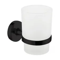 Стакан для ванної кімнати VOLLE RONDA 2535.220104, чорний