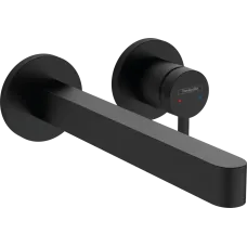 Змішувач для умивальника HANSGROHE FINORIS 76050670, чорний