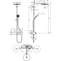 Душова система з термостатом HANSGROHE PULSIFY 24220000