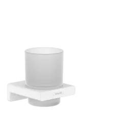 Стакан для ванної кімнати HANSGROHE ADDSTORIS 41749700, білий