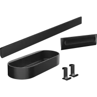 Набір аксесуарів HANSGROHE WALLSTORIS 27967670, чорний