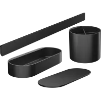 Набір аксесуарів HANSGROHE WALLSTORIS 27968670, чорний