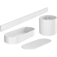 Набір аксесуарів HANSGROHE WALLSTORIS 27968700, білий