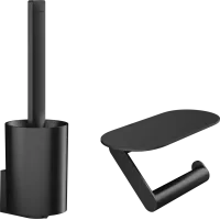 Набір аксесуарів HANSGROHE WALLSTORIS 27969670, чорний