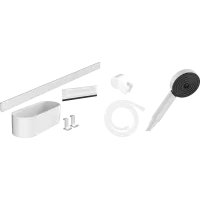 Набір душовий HANSGROHE WALLSTORIS 24291700, білий