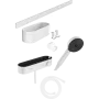 Набір душовий HANSGROHE WALLSTORIS 24250700, білий