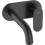 Змішувач для умивальника HANSGROHE VERNIS BLEND 71576670, чорний