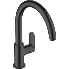 Змішувач для кухні HANSGROHE VERNIS BLEND 71870670, чорний