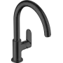 Змішувач для кухні HANSGROHE VERNIS BLEND 71870670, чорний