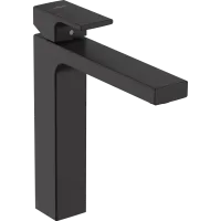 Змішувач для умивальника HANSGROHE VERNIS SHAPE 71562670, чорний