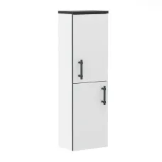 Пенал для ванної кімнати IMPRESE BLACK EDGE f32113W, білий