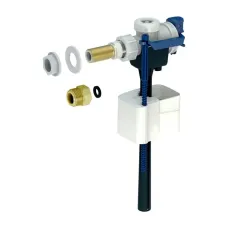 Клапан наповнює підведення води збоку, 3/8" та 1/2", ніпель з латуні. GEBERIT 136.724.00.3